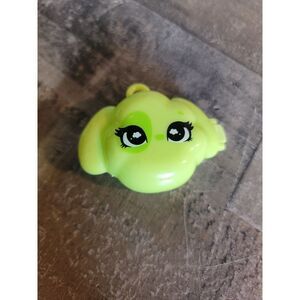 SML green dog container keychain